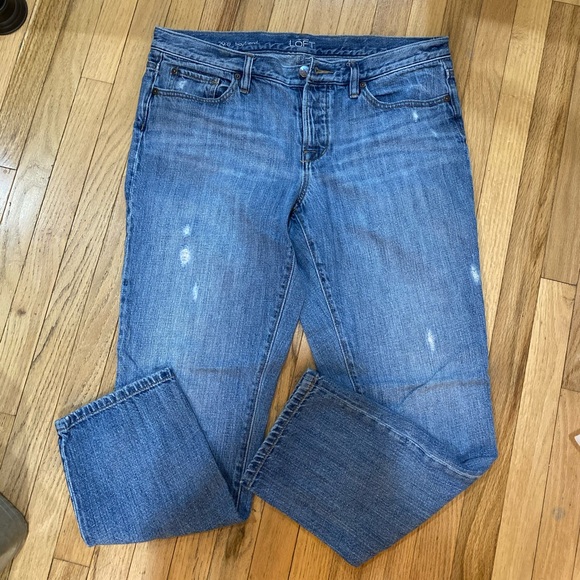 LOFT Denim - loft boyfriend jeans